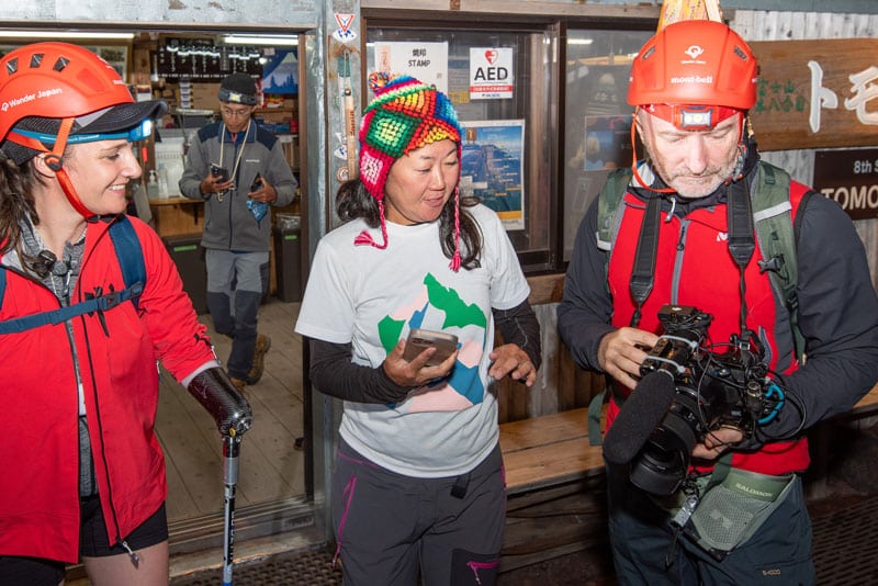 Tournage au Japon avec Lucie Retail